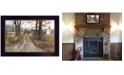 Trendy Decor 4U The Road Home by Billy Jacobs, Ready to hang Framed Print, Black Frame, 20" x 14"